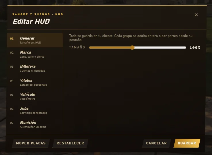 Editor del HUD