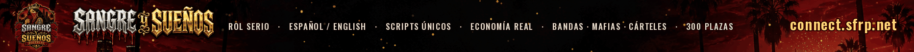 SANGRE Y SUENOS ROLEPLAY Banner